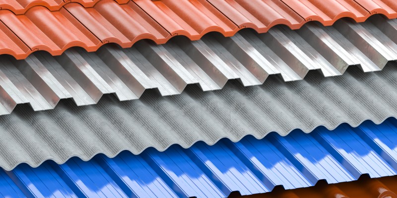 different metal roofing sheets